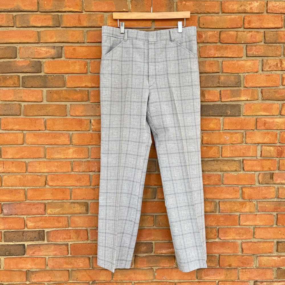 Vintage Montgomery Ward Plaid Dandyism Y2K Pants Golf